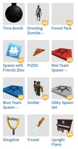 Free model, Roblox Wiki